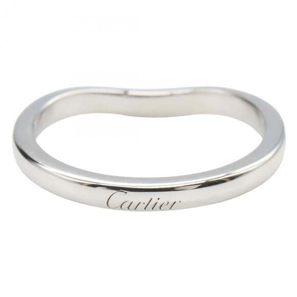 CARTIER Authentic Silver Diamond Ring - Picture 3 of 7